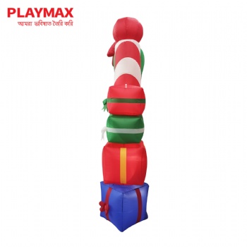 8F Christmas inflatable giftbox arch