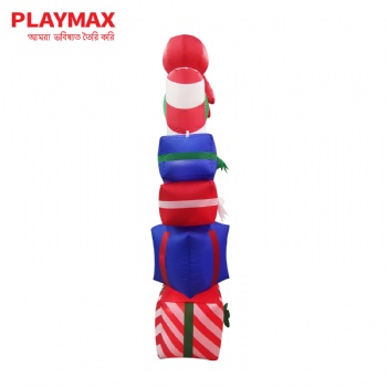 8F Christmas inflatable giftbox arch